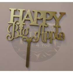 010011 HAPPY Big Apple SVG File