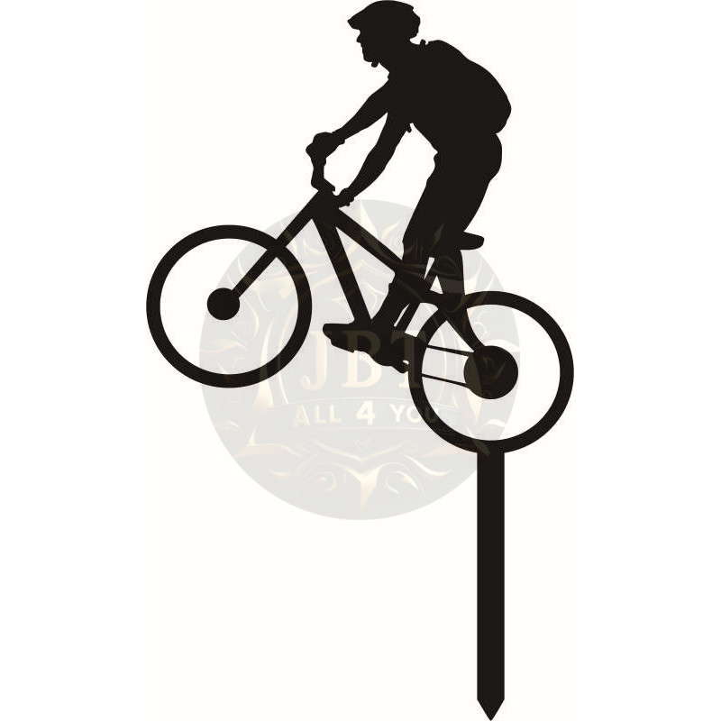 010020 Cyclist SVG File