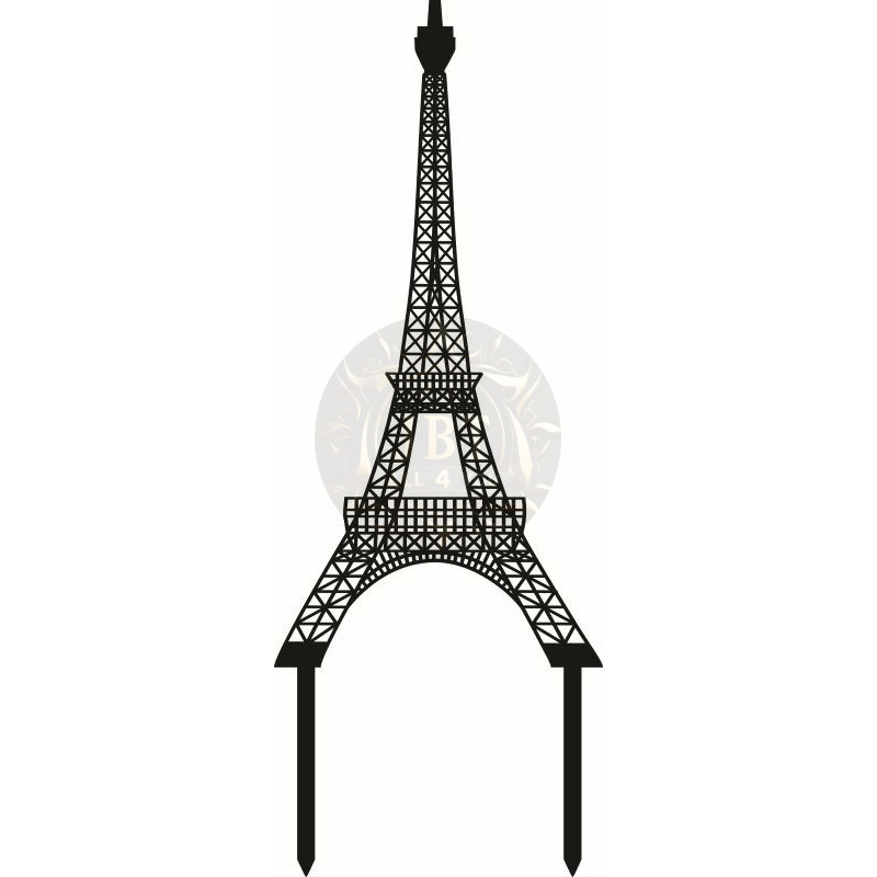 010010 Eiffel Tower SVG File